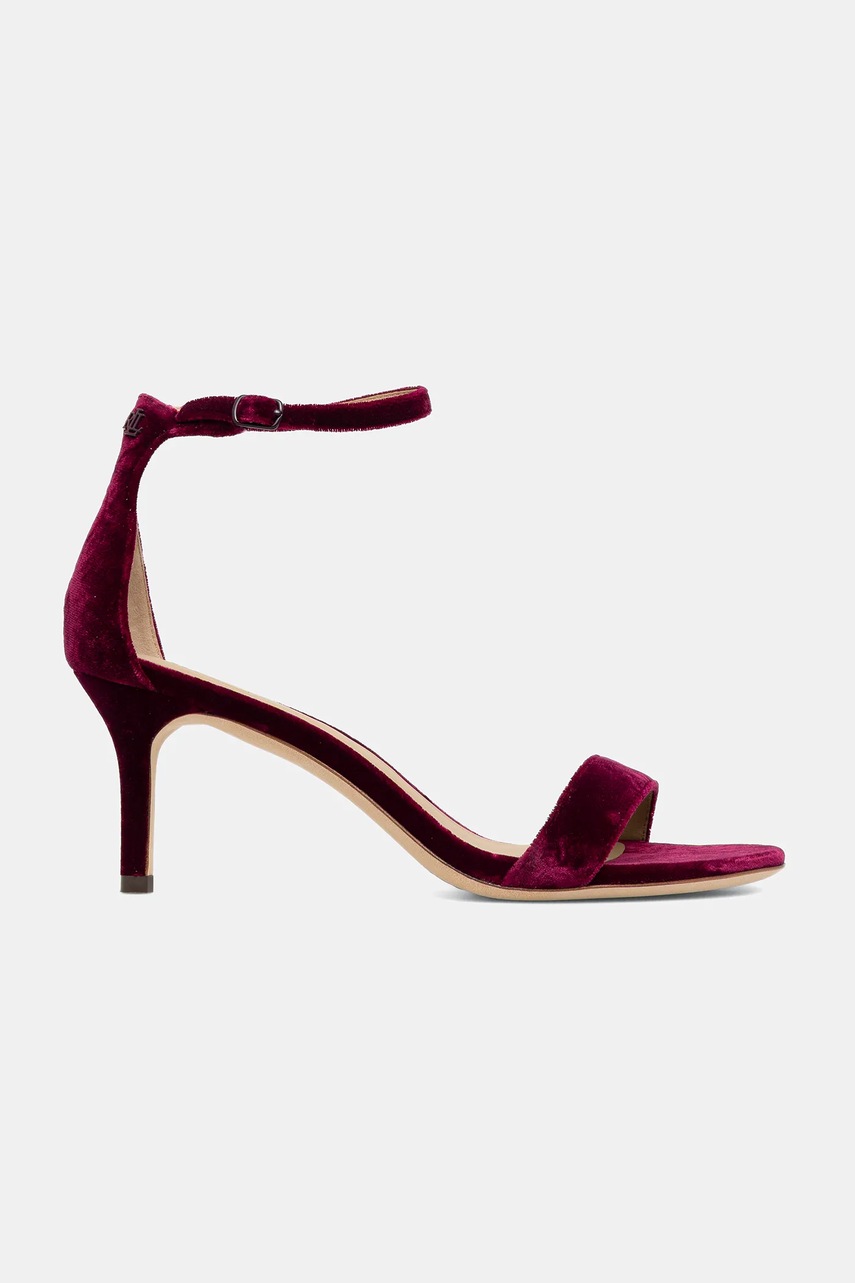 Сандалии Lauren Ralph Lauren Allie Mid цвет красный 802980559002