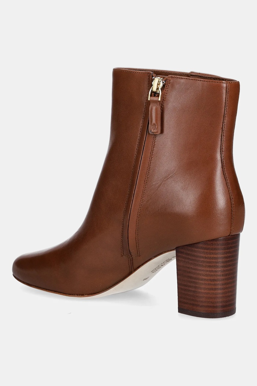 Δερμάτινες μπότες Lauren Ralph Lauren Kenndi Bt Hl φωτογραφία