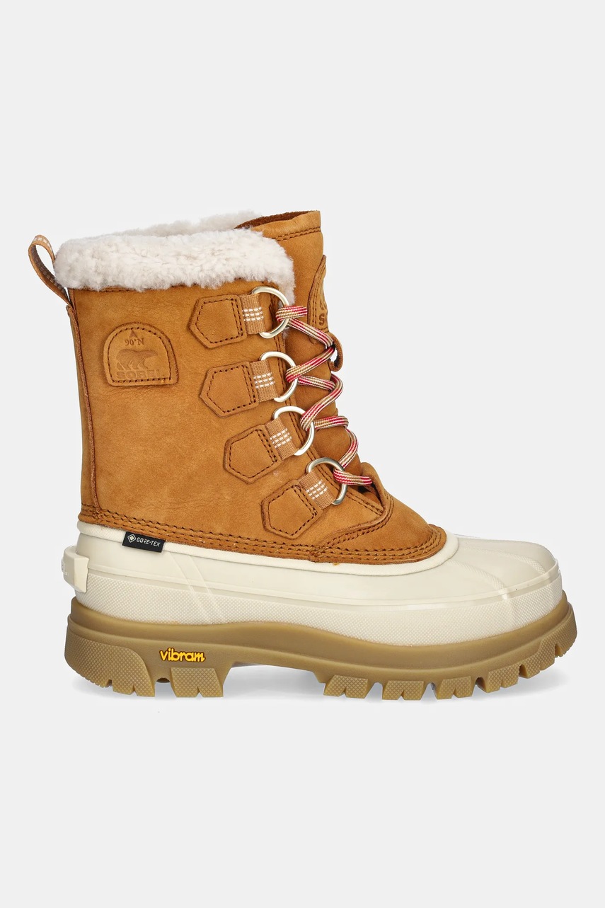 Полусапожки Sorel CARIBOU HORIZON GTX цвет коричневый на плоском ходу 2138461708