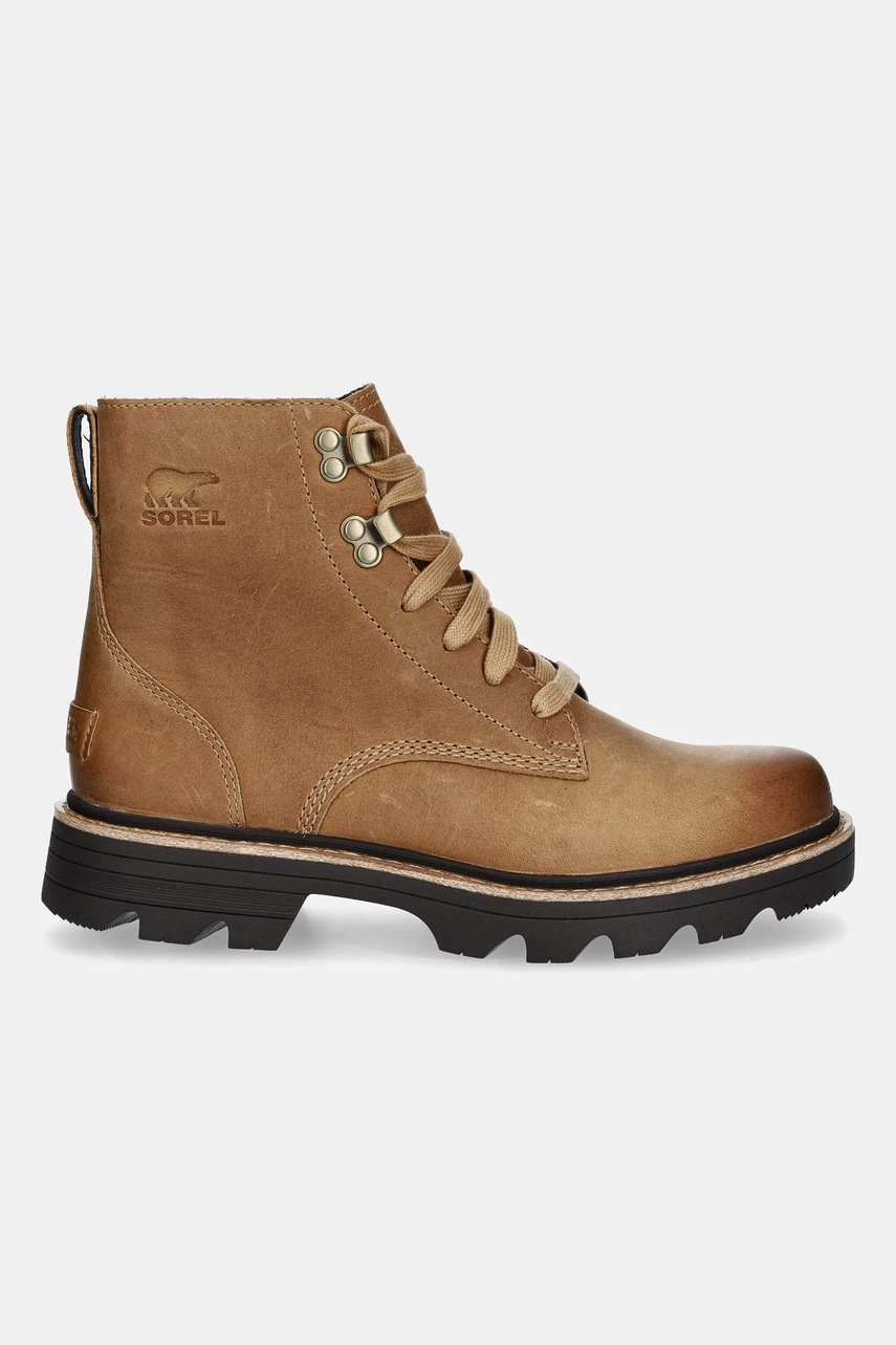 Ботинки Sorel REVEL RD BOOT LACE WP цвет коричневый на плоском ходу 2144871253