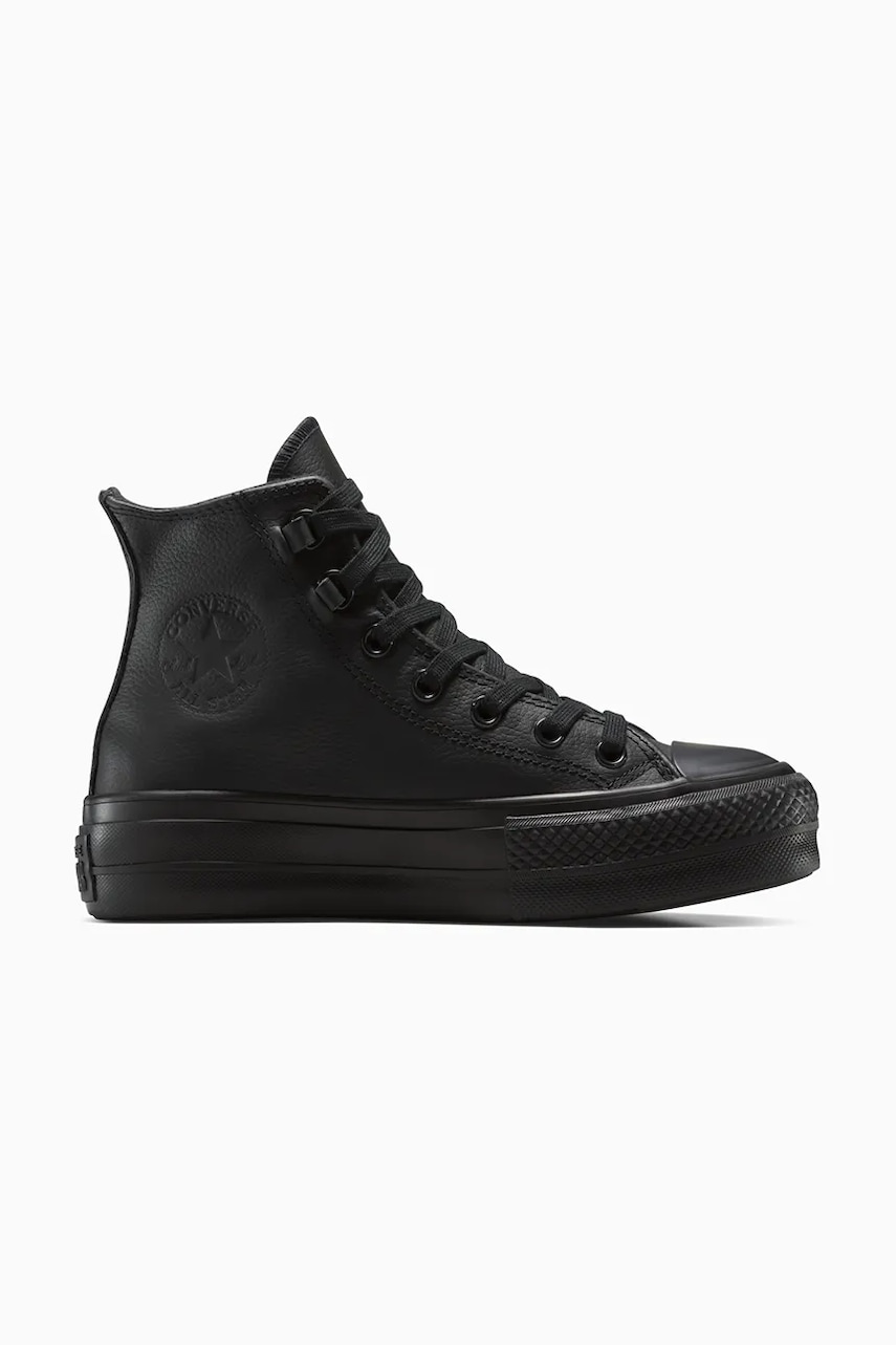 Converse teniși Chuck Taylor All Star Lift culoarea negru, A12969C