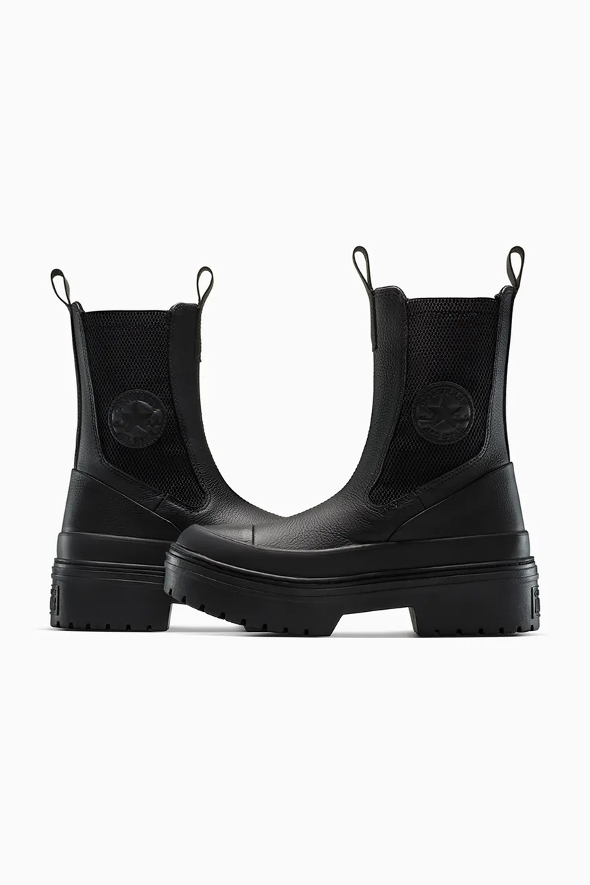 Kožené kotníkové boty Converse Chuck Taylor All Star Lugged Heel Nu (obrázek 4)