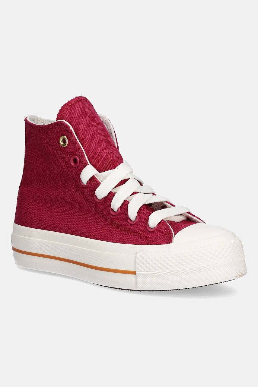 Converse teniși Chuck Taylor All Star Lift culoarea roz, A13878C