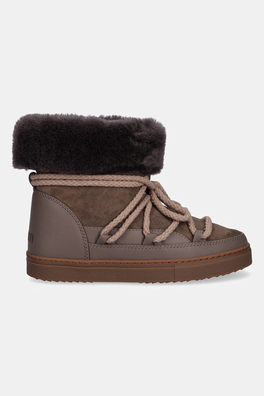 Кожаные сапоги Inuikii Classic High цвет коричневый 1001.002.0072.163