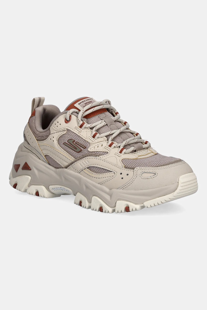 Levně Boty Skechers D'LITES HIKER béžová barva, 180134