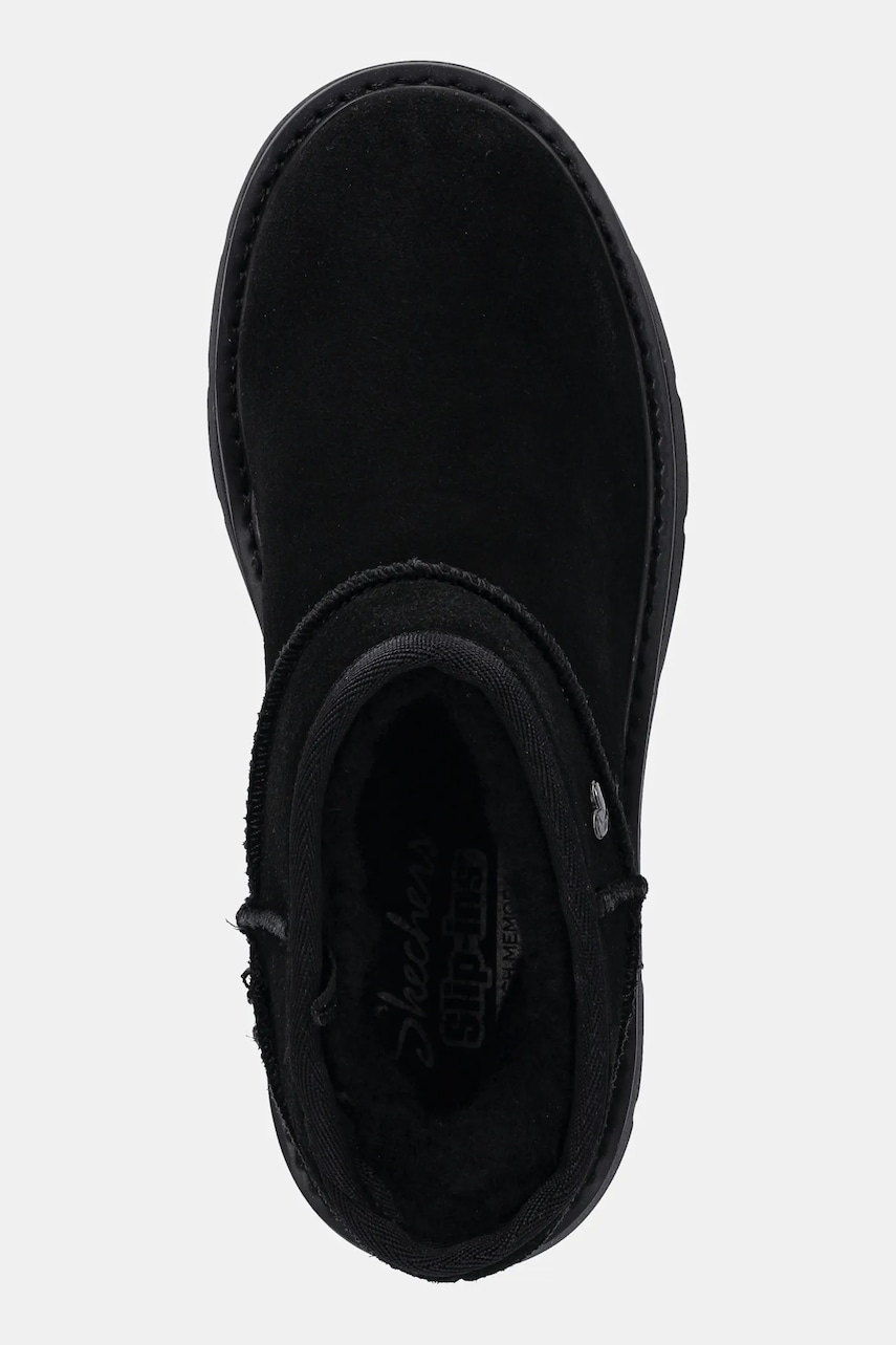 Semišové snehule Skechers KEEPSAKES COZY - COZY MINI