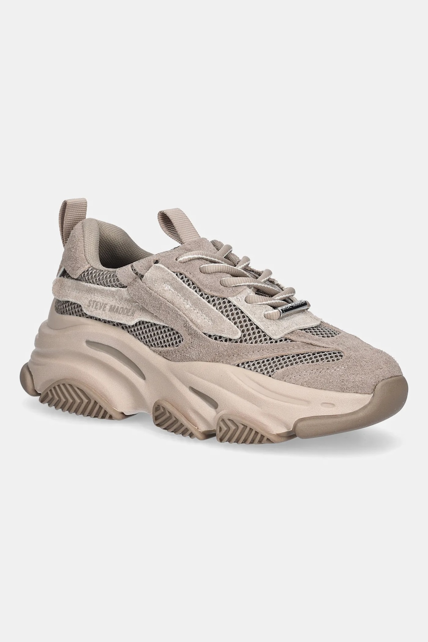 Steve Madden sneakers Possession-E culoarea bej, 11004652
