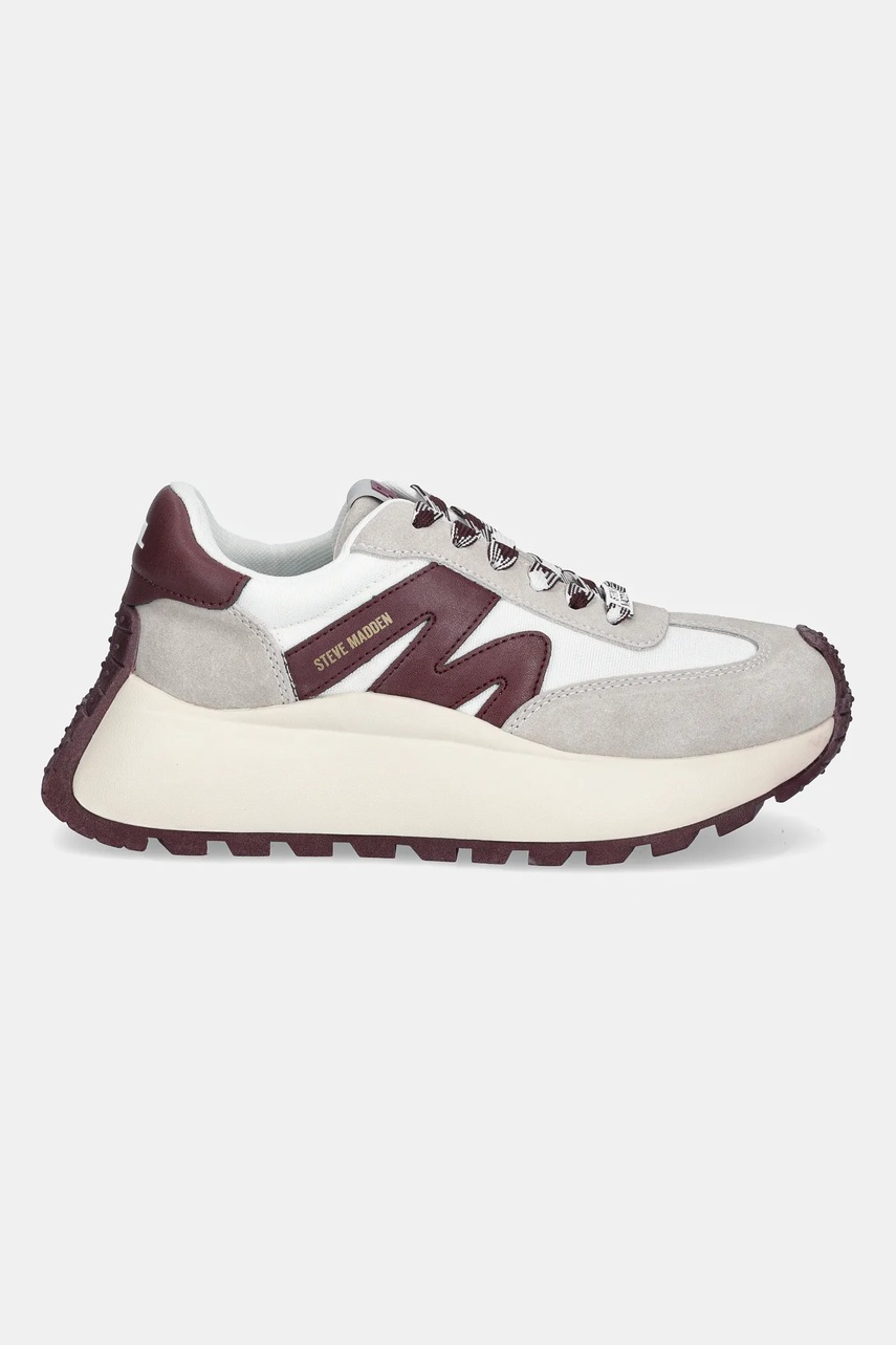 Кроссовки Steve Madden Supercampo цвет серый 11004808 Кроссовки Steve Madden Supercampo цвет серый 11004808