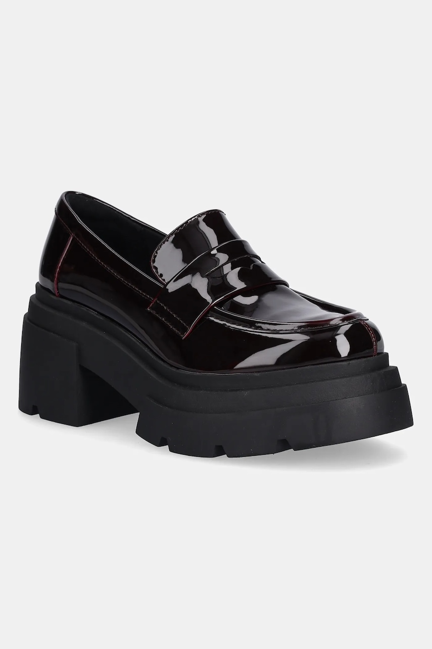 Steve Madden mocasini Turnout culoarea violet, cu platformă, 11004801