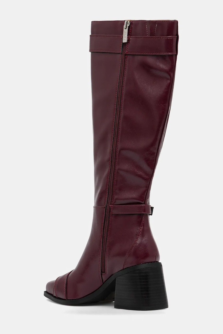 Μπότες Steve Madden Z-Town χρώμα: μπορντό, 11004810 φωτογραφία