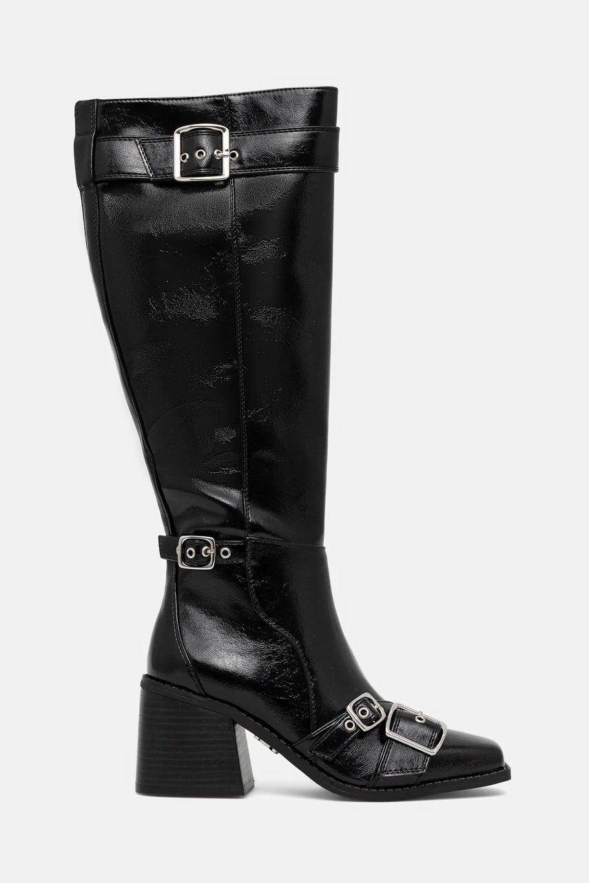 Сапоги Steve Madden Z-Town цвет чёрный каблук кирпичик 11004810