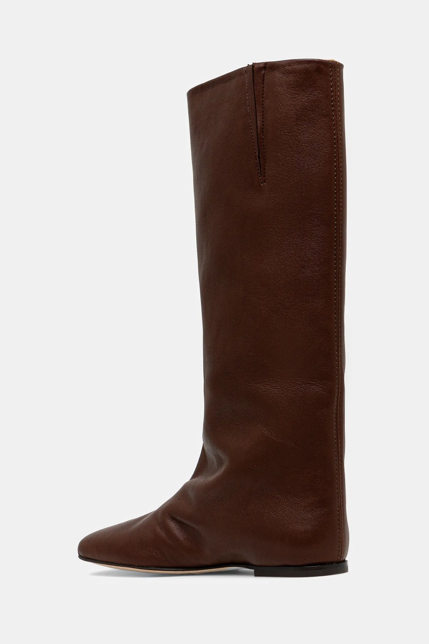 Δερμάτινες μπότες Miista Severine γυναικεία, χρώμα: καφέ, MI_5776 φωτογραφία
