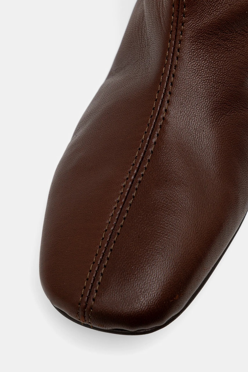 Δερμάτινες μπότες Miista Severine γυναικεία, χρώμα: καφέ, MI_5776 φωτογραφία