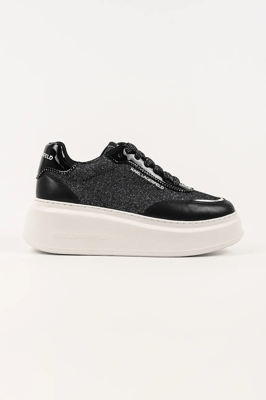Karl Lagerfeld sneakers ANAKAPRI U culoarea gri, KL63509A