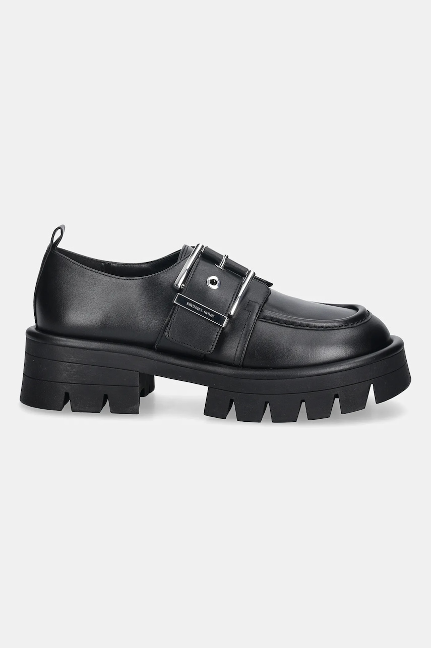 Кожаные полуботинки MICHAEL Michael Kors Colby цвет чёрный на платформе 40F4COFP1L.001 Кожаные полуботинки MICHAEL Michael Kors Colby цвет чёрный на платформе 40F4COFP1L.001