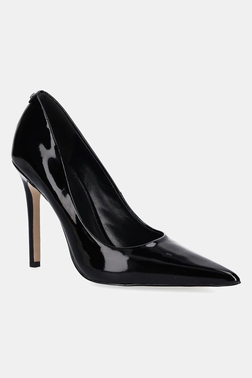 MICHAEL Michael Kors stilettos de piele Elyse culoarea negru, 40F5EYHP1A.001