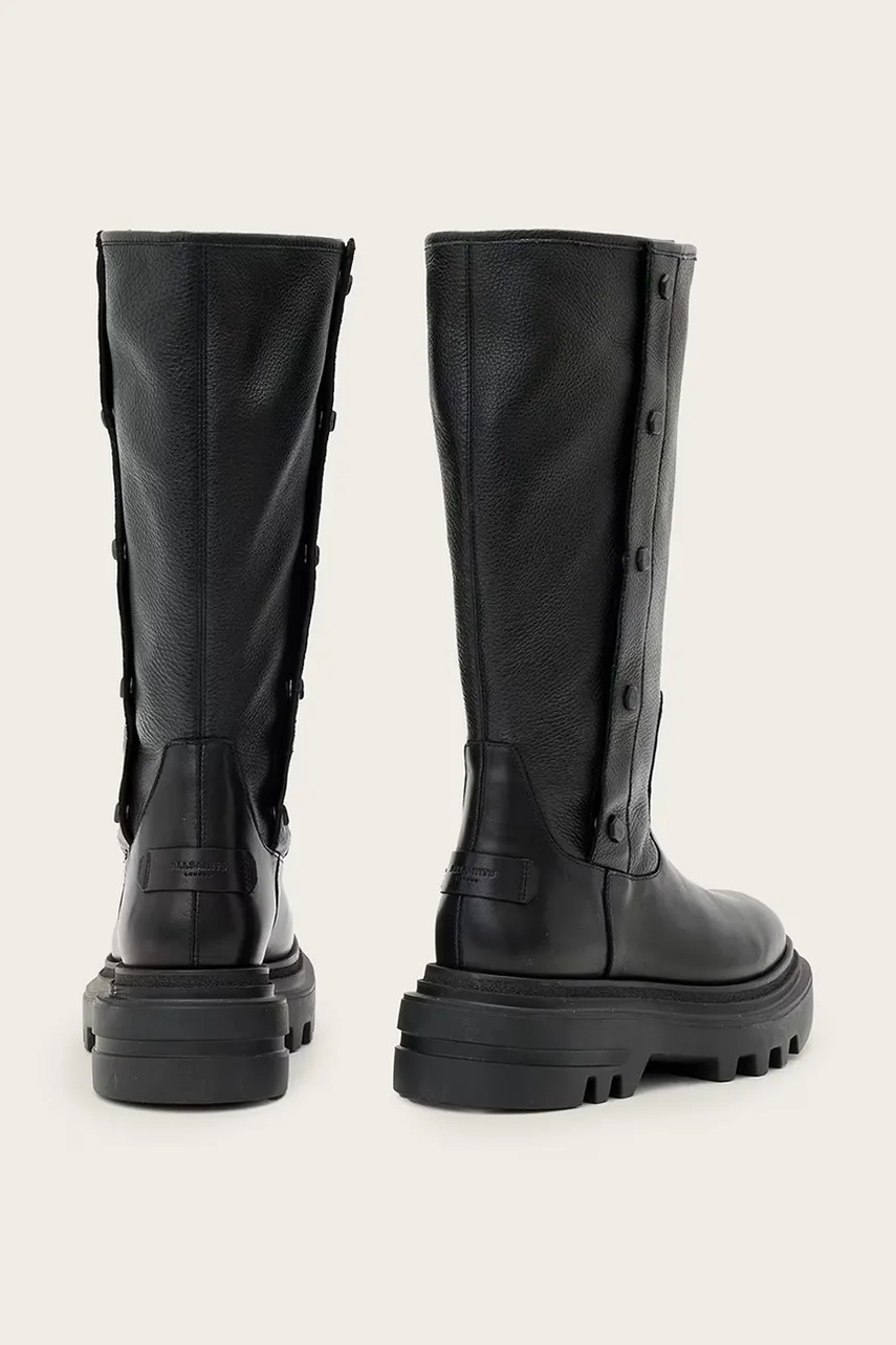 Kožené kozačky AllSaints Carina Boot (obrázek 3)