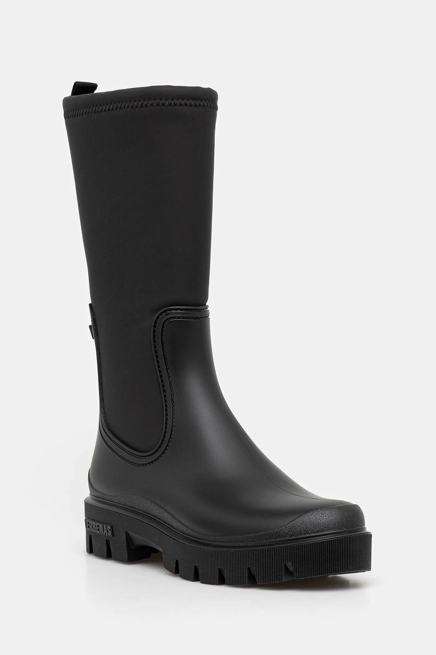 Verbenas cizme MUKI MATE GOMATO culoarea negru, 6160060672