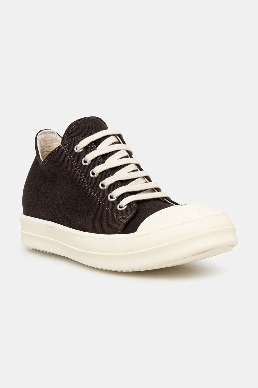 Rick Owens DRKSHDW teniși Low Sneaks culoarea gri, DS02E7802.DOEP5