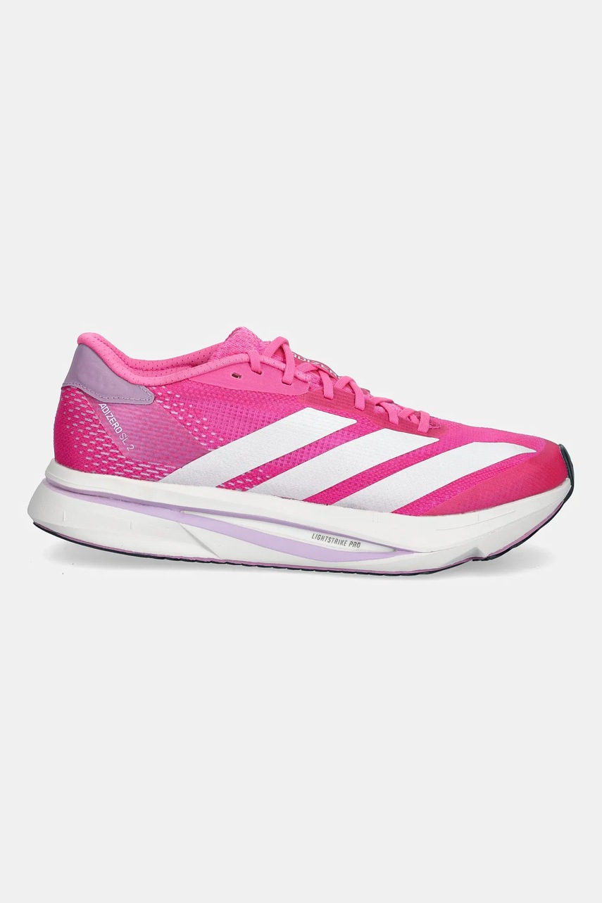 Обувь для бега adidas Performance Adizero SL2 цвет розовый JQ0367 Обувь для бега adidas Performance Adizero SL2 цвет розовый JQ0367