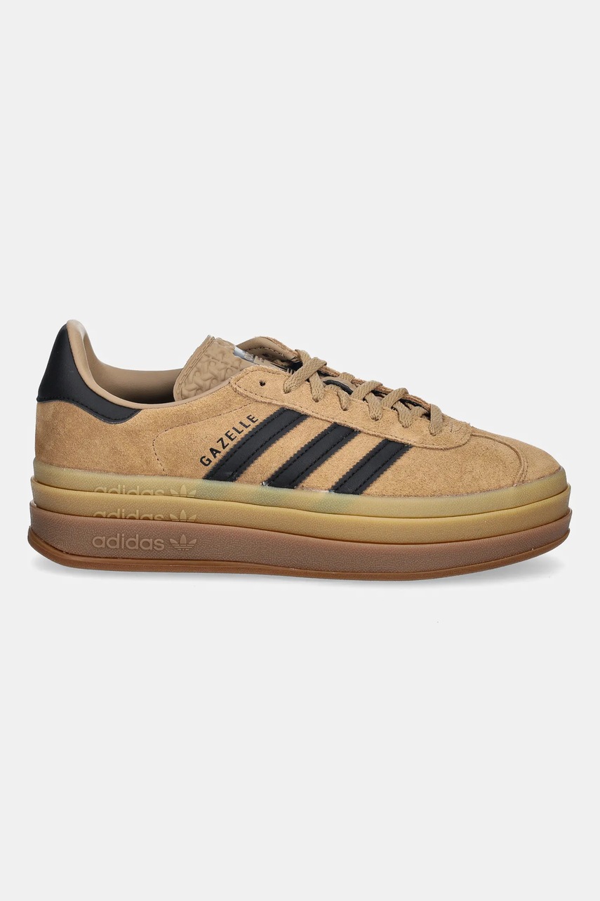 Кроссовки adidas Originals Gazelle Bold цвет коричневый JQ3582