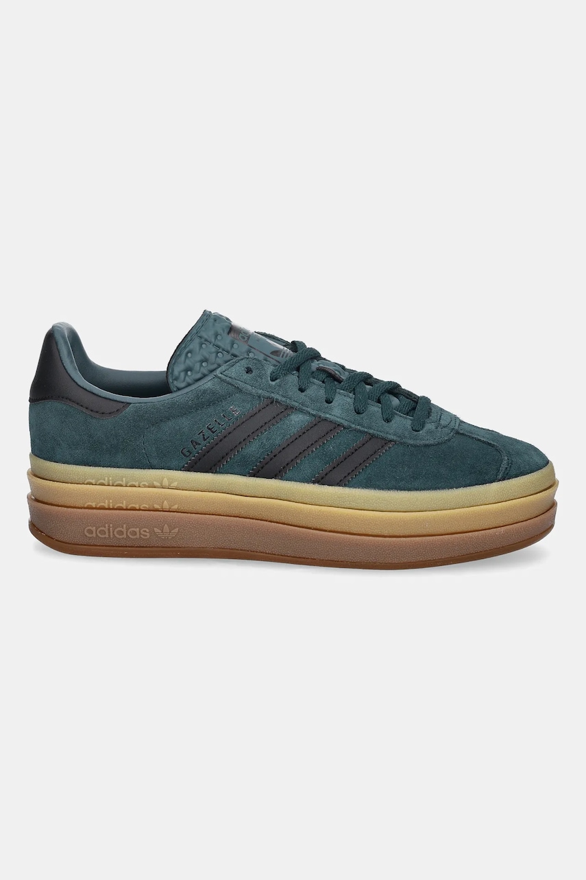 Кроссовки adidas Originals Gazelle Bold цвет бирюзовый JQ3583 Кроссовки adidas Originals Gazelle Bold цвет бирюзовый JQ3583