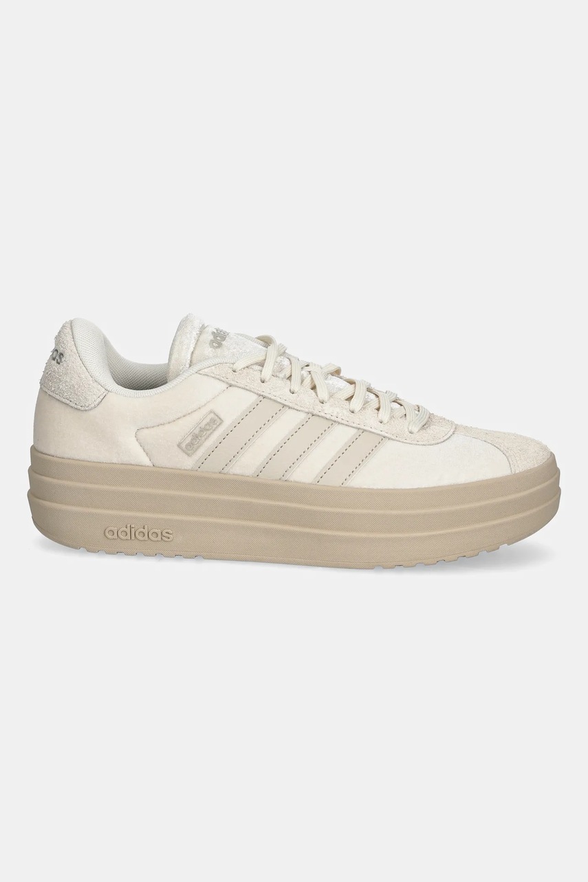 Кроссовки adidas VL Court Bold цвет бежевый JQ5624