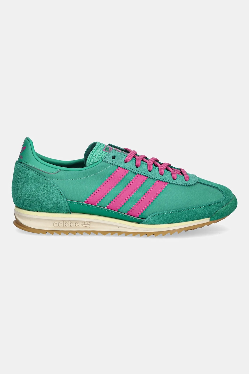 Кроссовки adidas Originals SL 72 OG цвет зелёный JQ6417 Кроссовки adidas Originals SL 72 OG цвет зелёный JQ6417