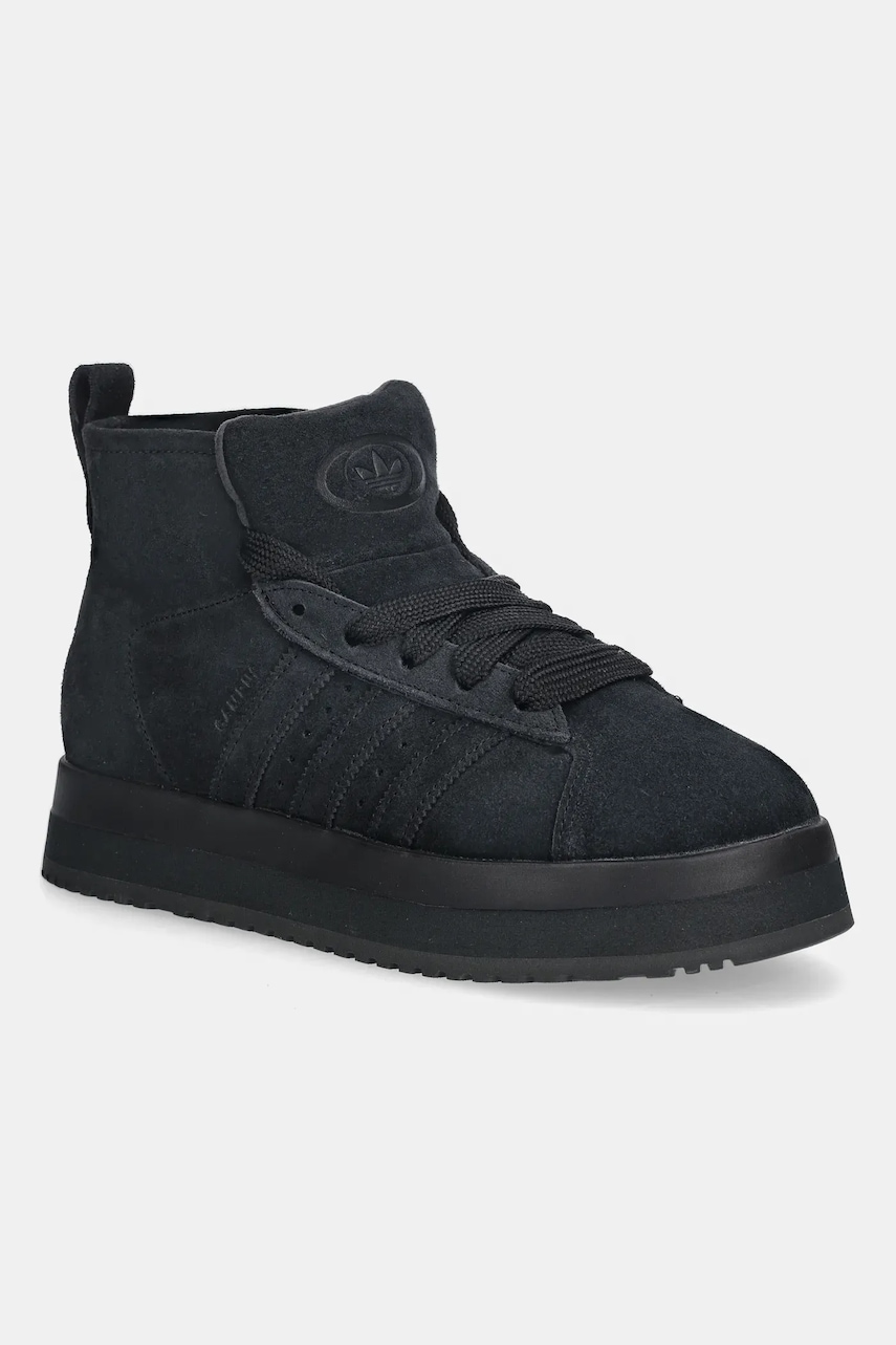 adidas Originals sneakers din piele intoarsă Campus 00s WTR MD culoarea negru, JR3737