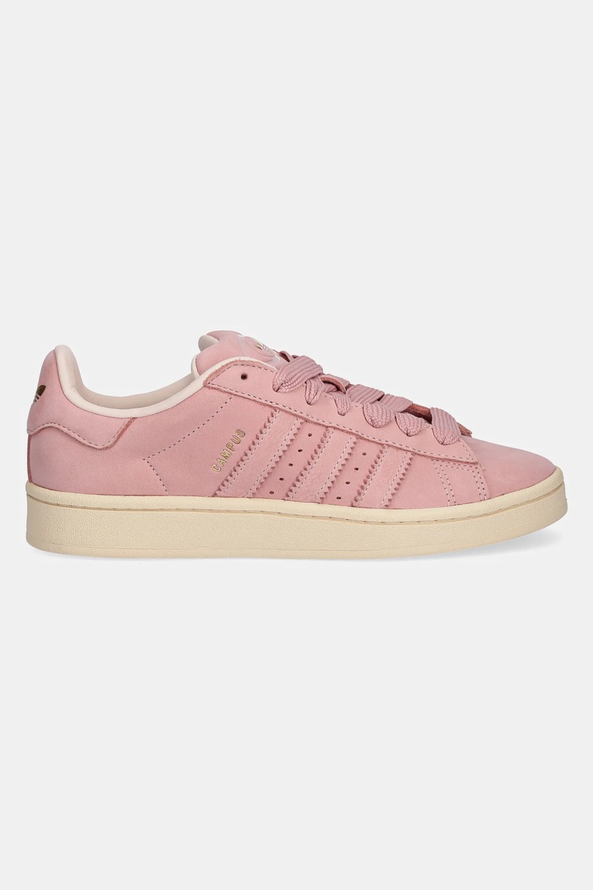 Кроссовки из нубука adidas Originals Campus 00s цвет розовый JS3776