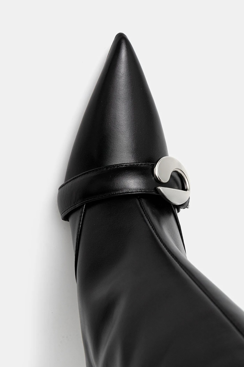 Kožené kozačky Coperni Belt Boot (obrázek 4)