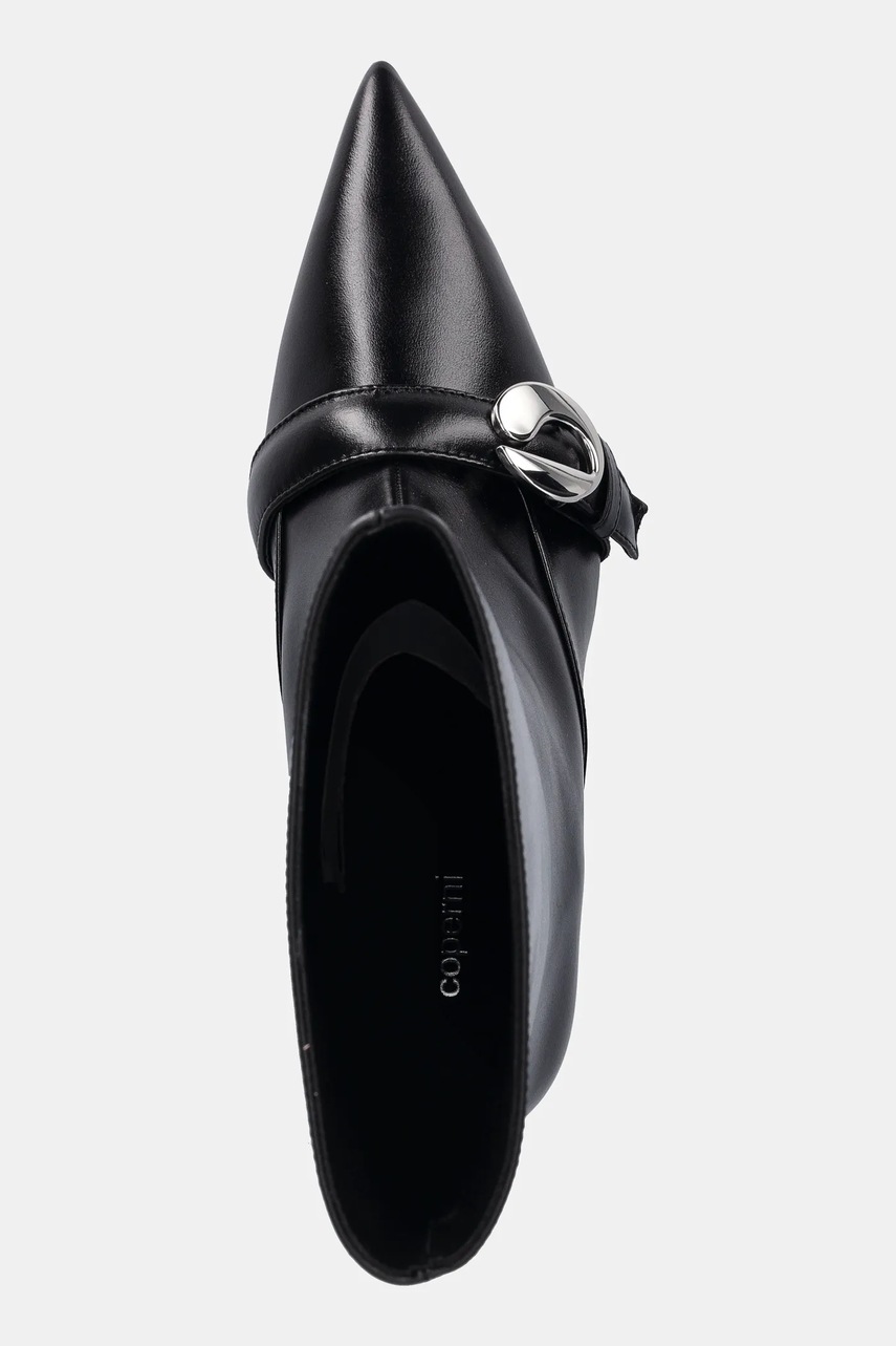 Kožené kotníkové boty Coperni Ankle Heeled Belt Boots (obrázek 4)