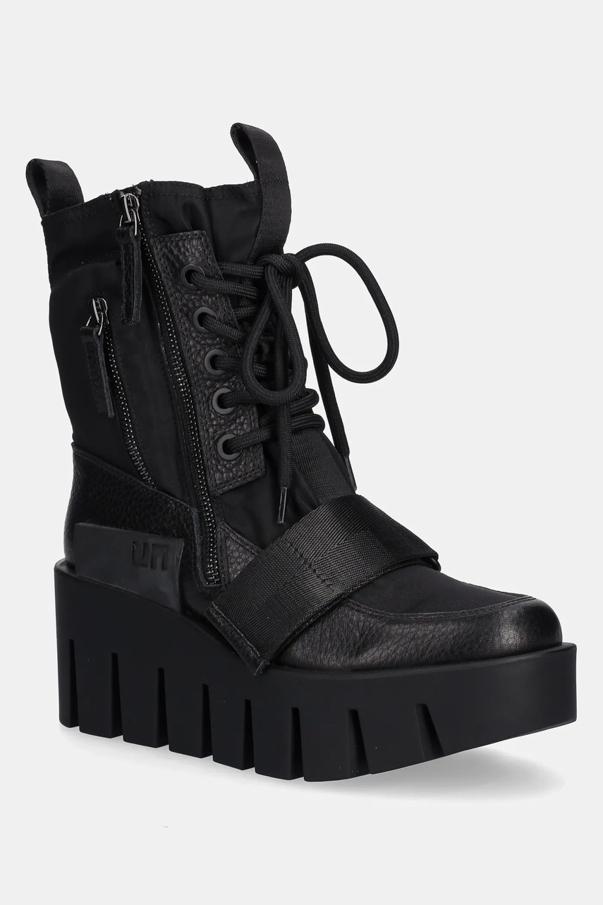 United Nude botine Grip Combat Lo culoarea negru, cu platformă, 1096101165