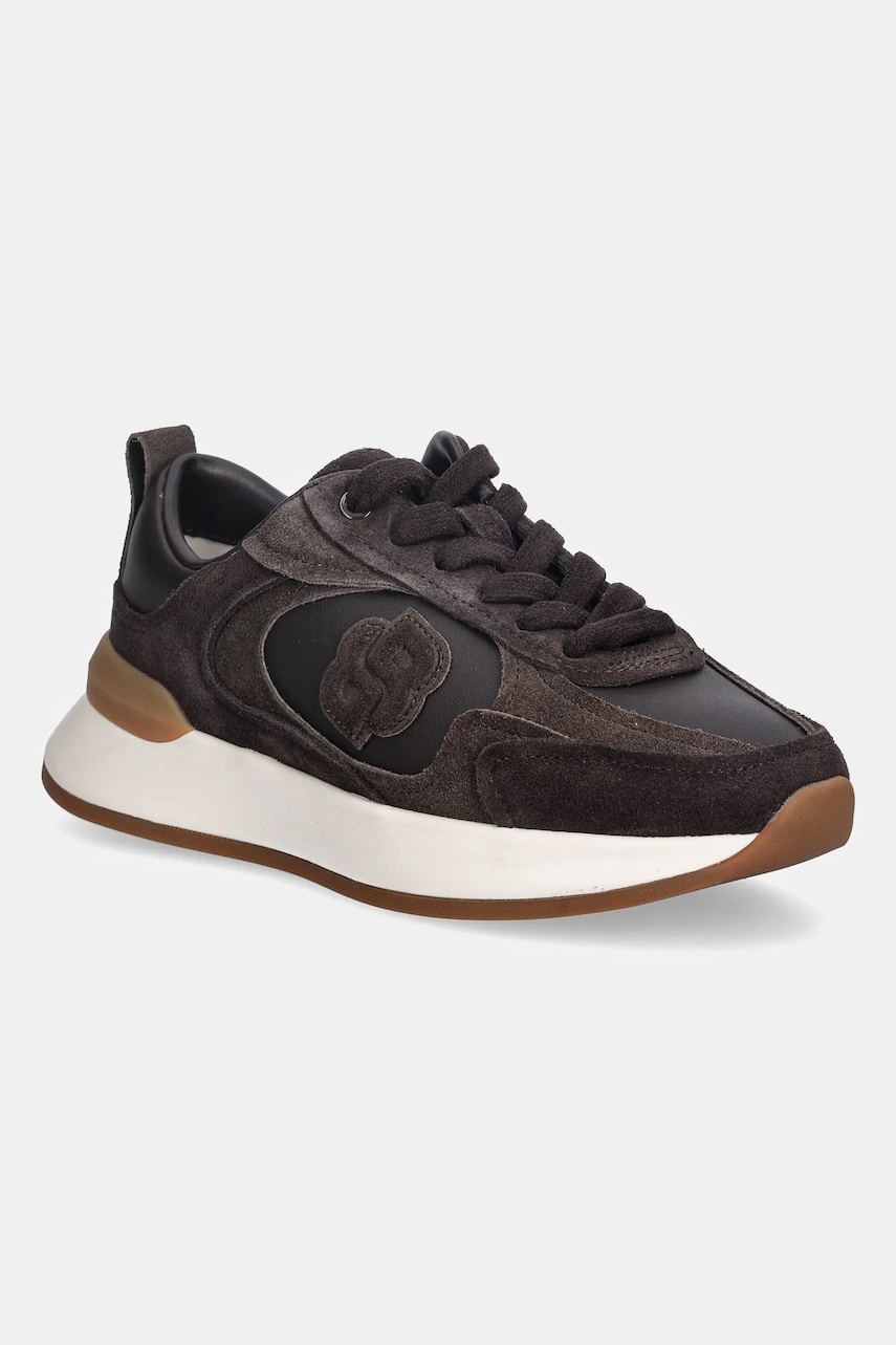 BOSS sneakers B Icon culoarea maro, 50557824