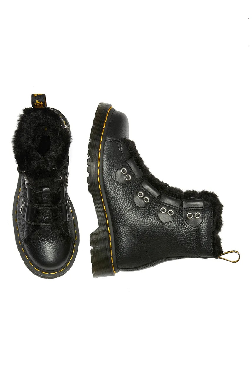 Kožené workery Dr. Martens 1460 LTT Fur Lined (obrázek 6)