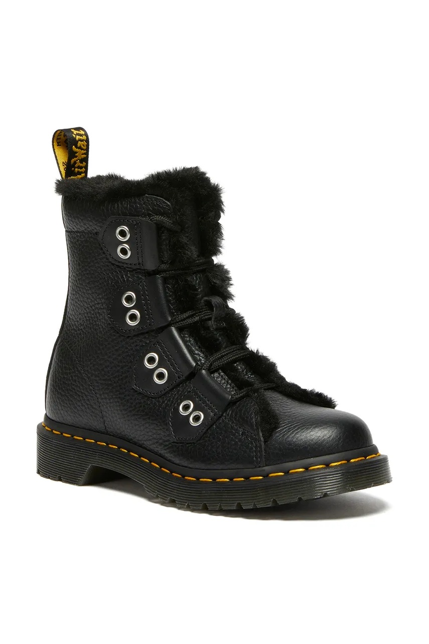 Kožené workery Dr. Martens 1460 LTT Fur Lined (obrázek 8)