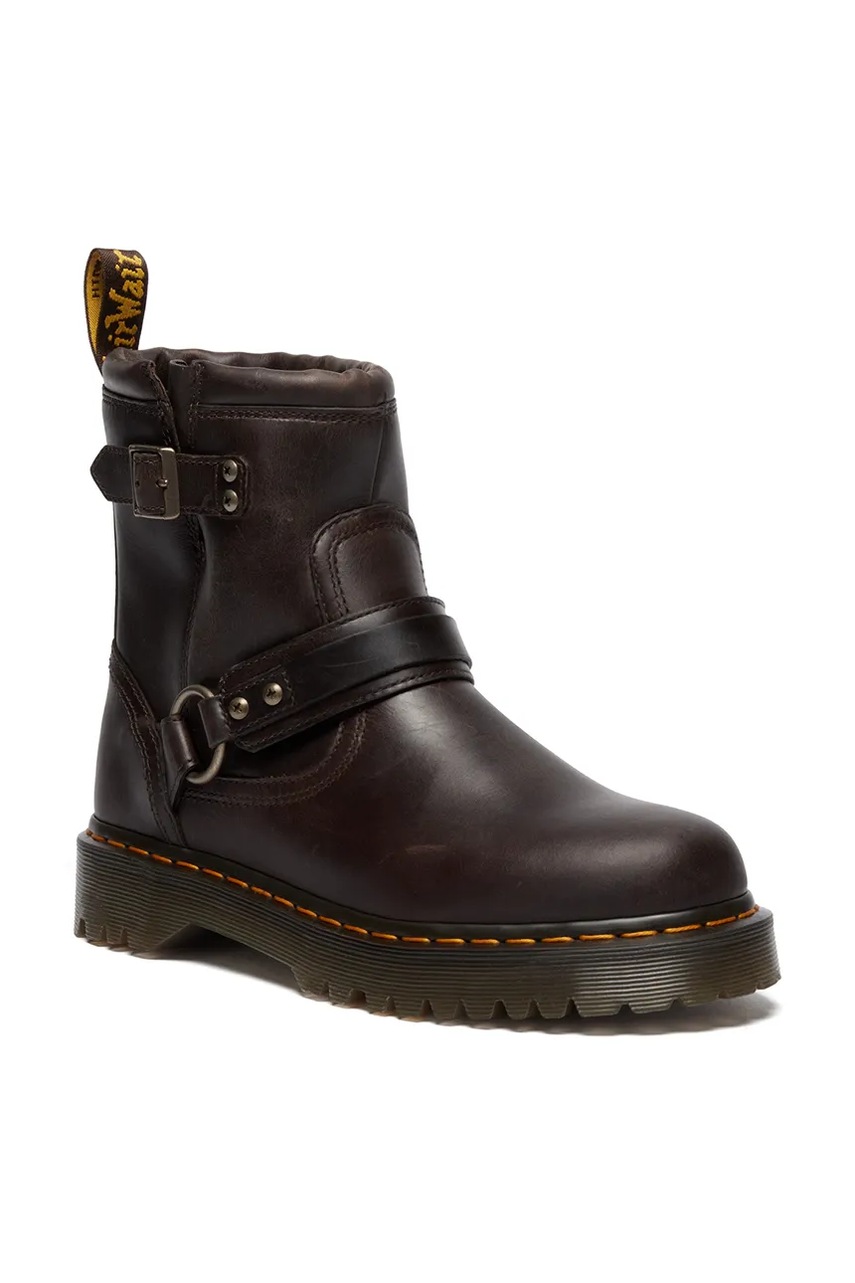 Kožené kotníkové boty Dr. Martens Anistone Harness (obrázek 8)