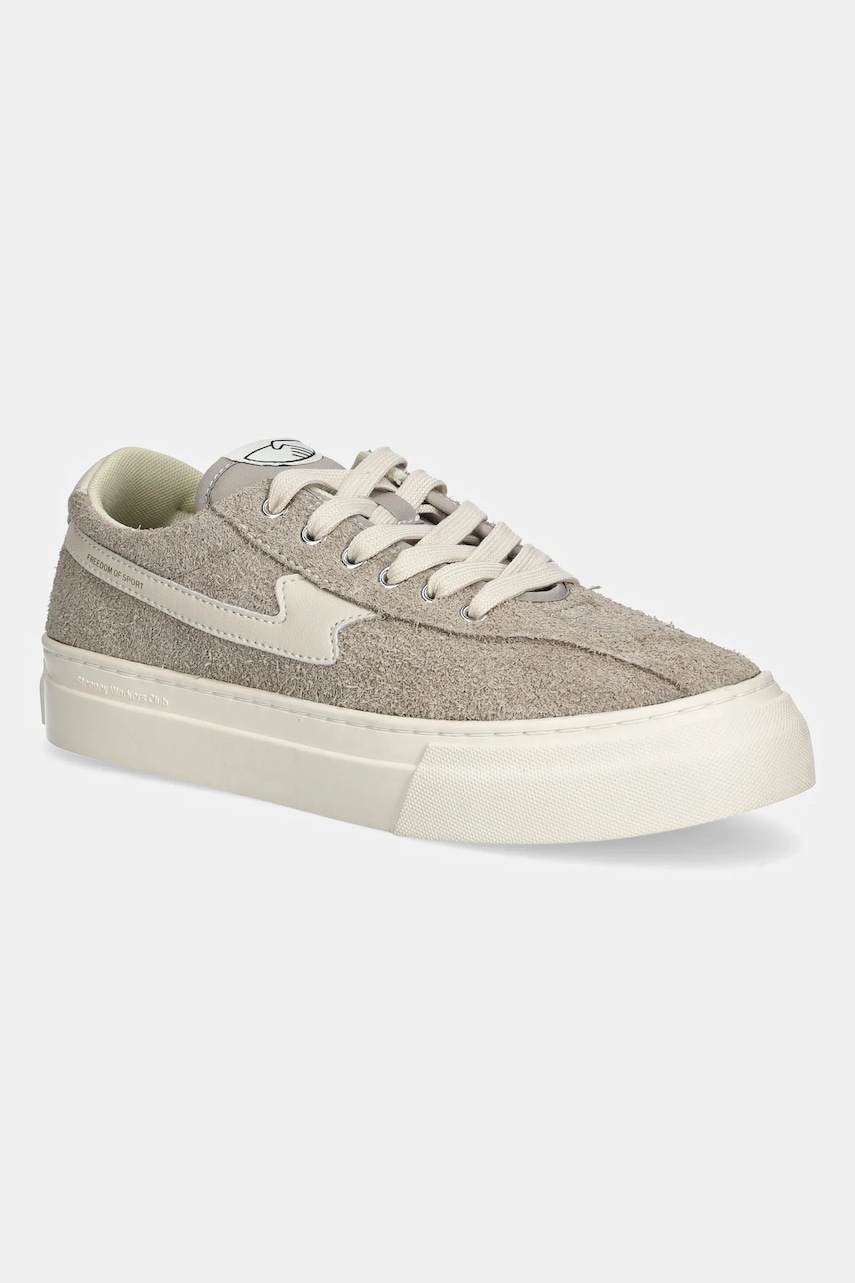 Stepney Workers Club teniși DELLOW S-STRIKE CUP RAW SUEDE culoarea bej, YA25065