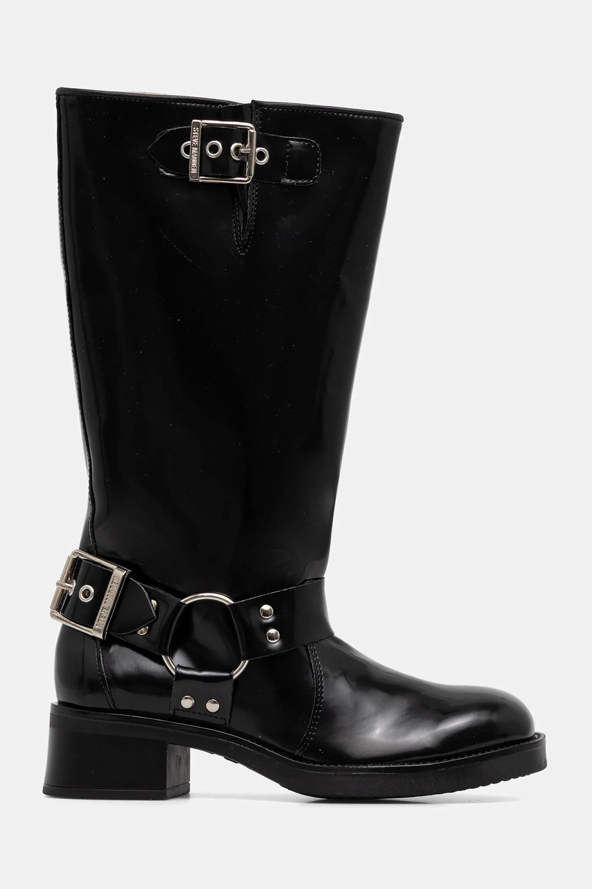 Сапоги Steve Madden Beau цвет чёрный на плоском ходу 11003069