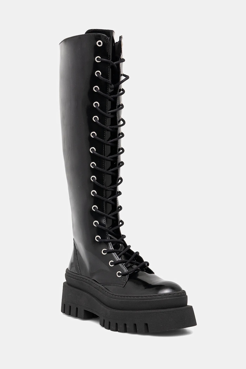 Steve Madden cizme Carina culoarea negru, cu platforma, 11002682