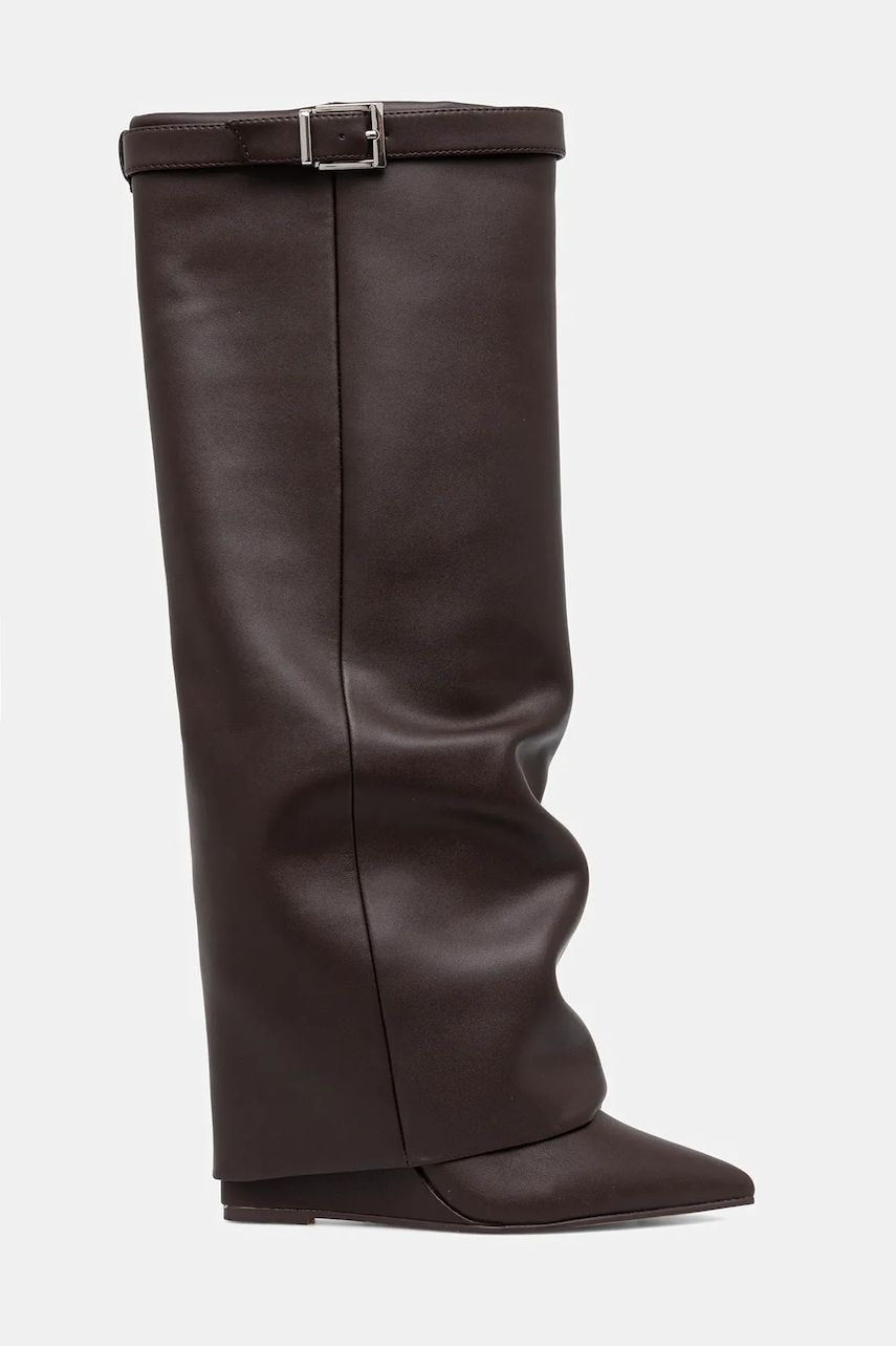 Сапоги Steve Madden Corenne цвет коричневый на платформе 11003418 Сапоги Steve Madden Corenne цвет коричневый на платформе 11003418