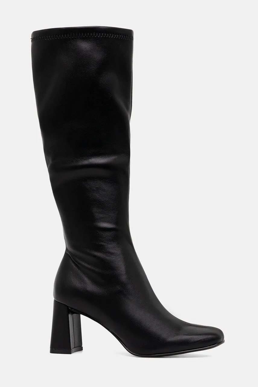 Сапоги Steve Madden Holly цвет чёрный каблук кирпичик 11003501