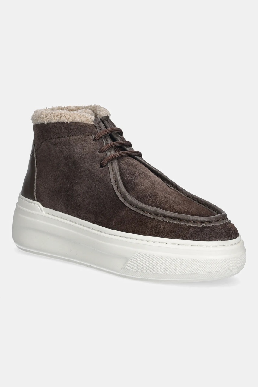 Furla cizme de zăpadă din piele întoarsă Nuage Paraboot culoarea maro, YK32NUA BX4212 2566S