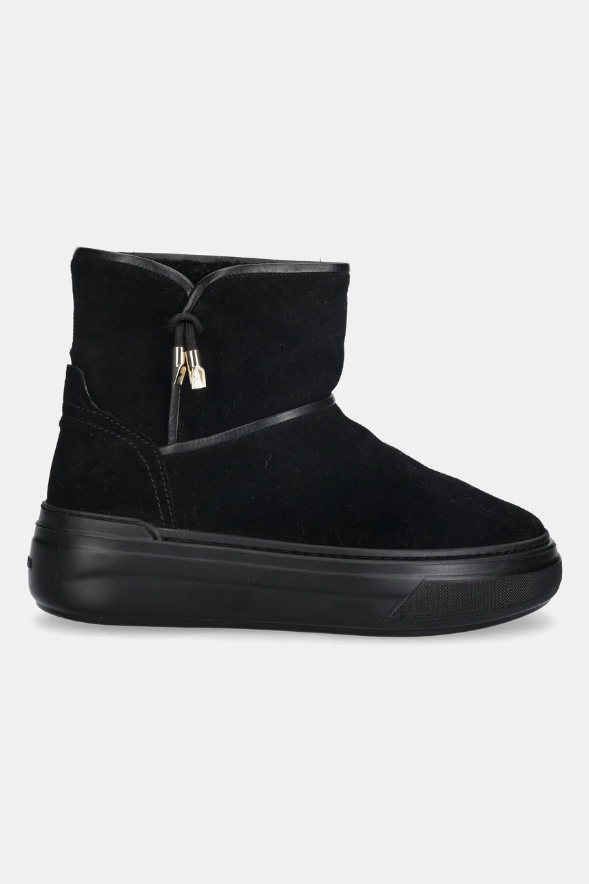 Замшевые сапоги Furla Nuage Snow Boot цвет чёрный YK30NUA BX4212 O6000