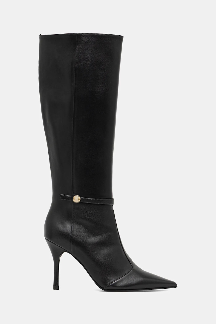 Kožené kozačky Furla Sfera