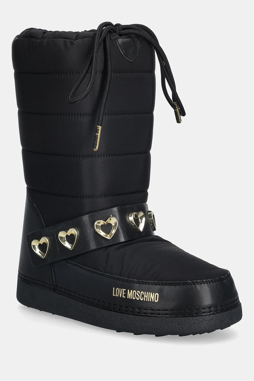 Love Moschino cizme de iarnă culoarea negru, JA24192G0NISD00B