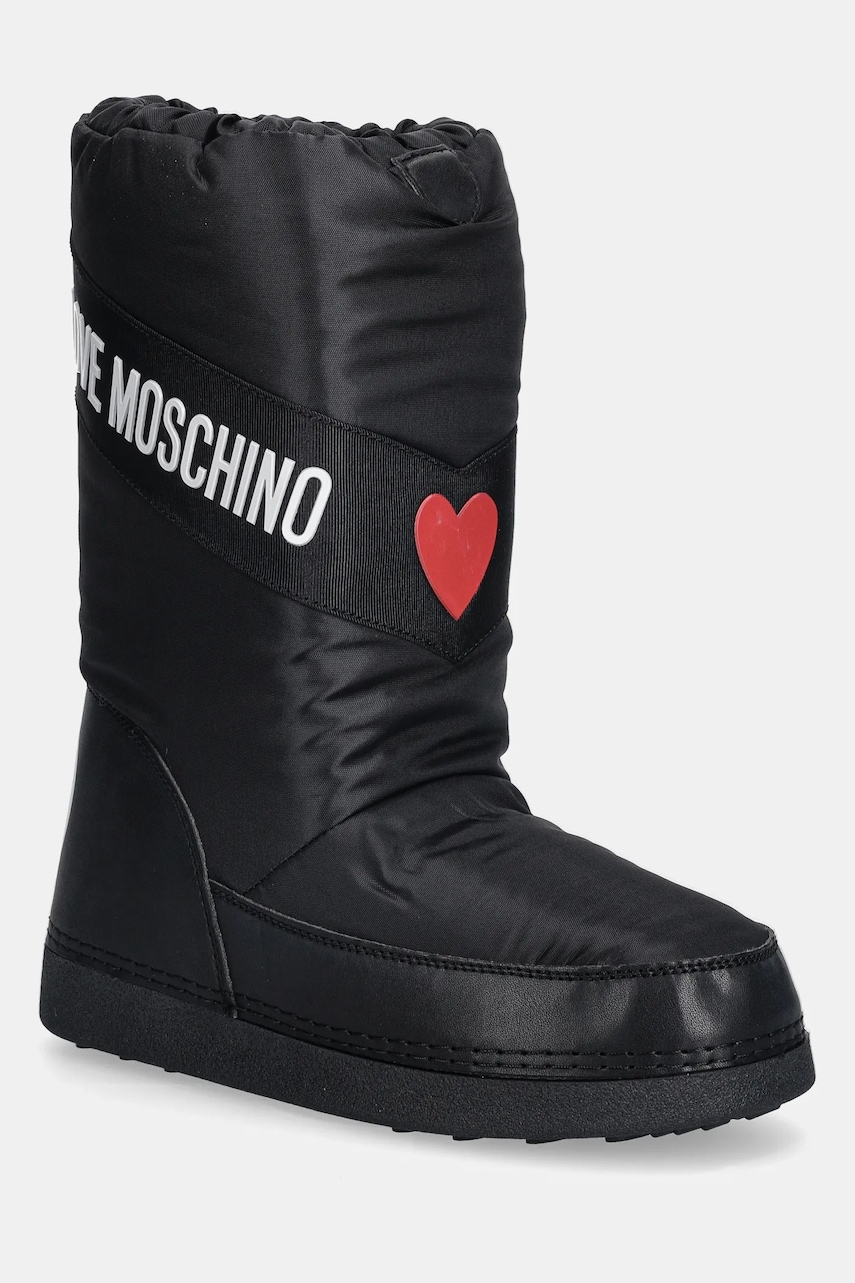 Love Moschino cizme de iarnă culoarea negru, JA24032G0NISA000