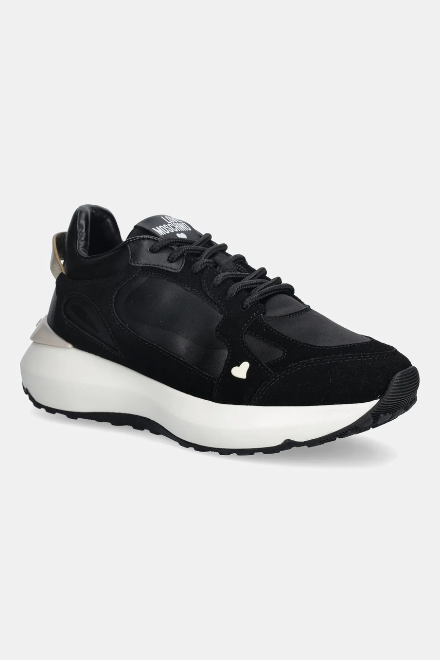 Love Moschino sneakers culoarea negru, JA15415G0NIND00A