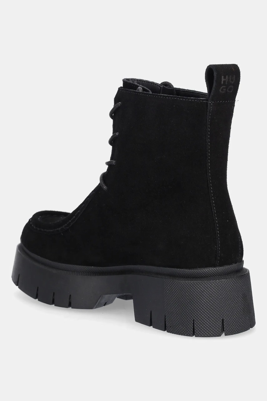 Semišové boty HUGO Kris (obrázek 3)