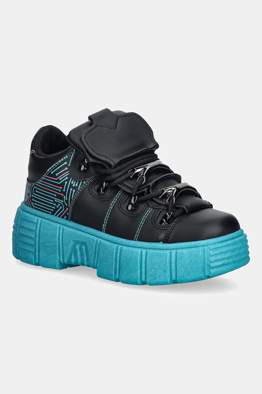 Koi Footwear sneakers AC18 Android Miku x Hatsune Miku culoarea negru, AC18